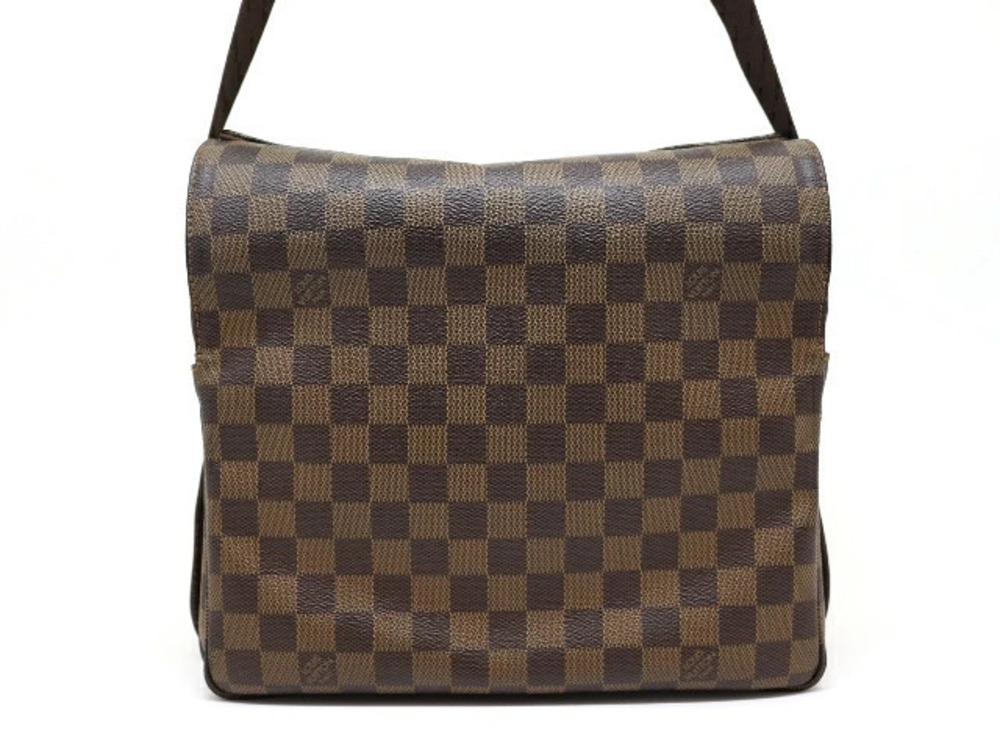 Louis Vuitton Naviglio Bag Shoulder Damier Brown
